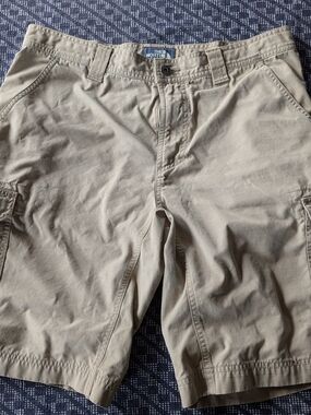 The North Face Men's Ripstop Tan Cargo Shorts